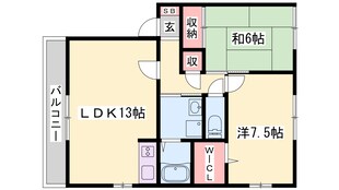 アベニュー御立の物件間取画像